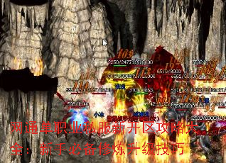 网通单职业私服新开区攻略大全:新手必备修炼升级技巧 网通单职业私服新开区攻略大全:新手必备修炼升级技巧