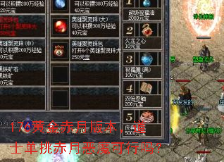 176黄金赤月版本,道士单挑赤月恶魔可行吗? 176黄金赤月版本,道士单挑赤月恶魔可行吗?