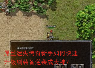 屌丝迷失传奇新手如何快速升级刷装备逆袭成大神? 屌丝迷失传奇新手如何快速升级刷装备逆袭成大神?