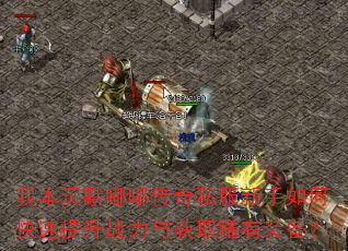 我本沉默嘟嘟传奇私服新手如何快速提升战力与获取稀有装备? 我本沉默嘟嘟传奇私服新手如何快速提升战力与获取稀有装备?