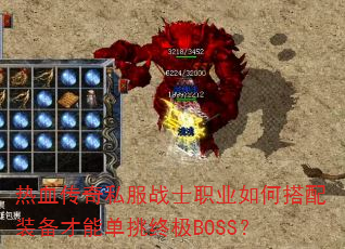 ��Ѫ����˽��սʿְҵ��δ���װ�����ܵ����ռ�BOSS��