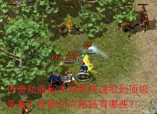 传奇私服新手如何快速刷到顶级装备?技能加点秘籍有哪些? 传奇私服新手如何快速刷到顶级装备?技能加点秘籍有哪些?