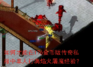 如何才能在176金币版传奇私服中单人打满焰火屠魔经验? 如何才能在176金币版传奇私服中单人打满焰火屠魔经验?