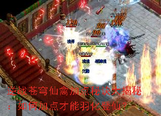 逆战苍穹仙禽加点秘诀大揭秘:如何加点才能羽化登仙? 逆战苍穹仙禽加点秘诀大揭秘:如何加点才能羽化登仙?