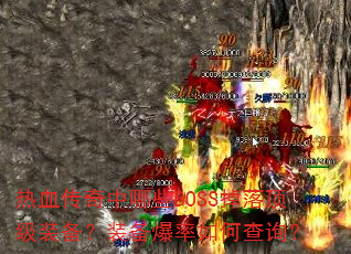 ��Ѫ��������ЩBOSS���䶥��װ����װ��������β�ѯ��