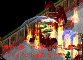 传奇私服排行榜在哪查看?新手如何快速找到权威榜单? 传奇私服排行榜在哪查看?新手如何快速找到权威榜单?