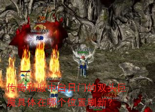 传奇私服中白日门的双头巨魔具体在哪个位置刷新? 传奇私服中白日门的双头巨魔具体在哪个位置刷新?