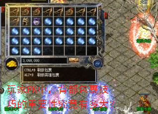 玩家PK中,背部包裹技巧的重要性究竟有多大? 玩家PK中,背部包裹技巧的重要性究竟有多大?