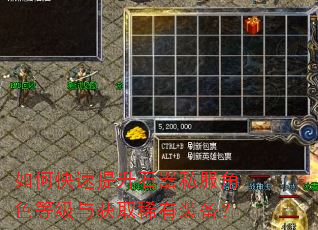 如何快速提升石器私服角色等级与获取稀有装备? 如何快速提升石器私服角色等级与获取稀有装备?